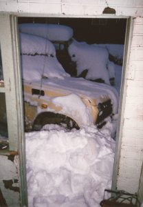 fj40 fj55 deep snow cleelum wa 1998