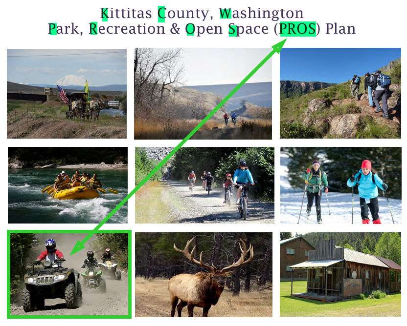 Roslyn WA park recreation open space